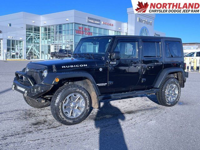 2016 Jeep Wrangler Unlimited Rubicon | 4X4 | Manual | Leather
