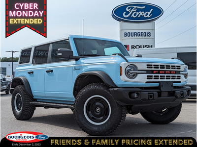 2023 Ford Bronco Heritage Limited Edition *HERITAGE SERIES DUAL