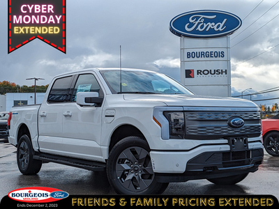 2023 Ford F-150 Lightning Lariat High Package *511A EXTENDED RAN