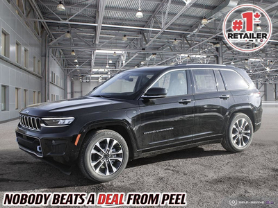 2023 Jeep Grand Cherokee 4xe Overland | Less than 1000 KM