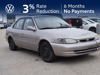 2000 Toyota Corolla **AS-TRADED**|VE|POWER STEERING|FWD|