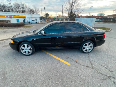 2001 audi s4 automatic 2.7 drives great stereo