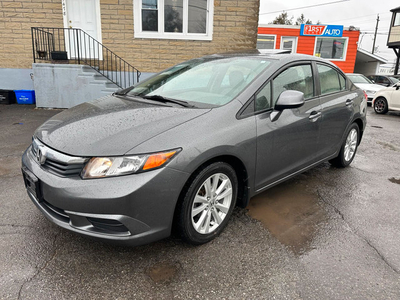 2012 Honda Civic Sdn EX-L FULLY LOADED WITH NAVIGATION / TWO KEY