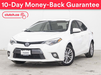2015 Toyota Corolla LE Upgrade w/ Rearview Cam, Bluetooth, A/C