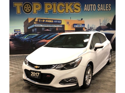 2017 Chevrolet Cruze RS, Heated Seats, Remote Start, Power Sunr