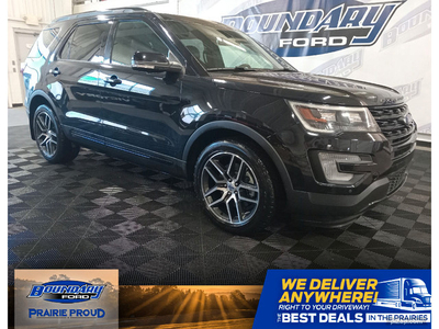 2017 Ford Explorer Sport 3.5L EcoBoost | Heated Leather | Twin