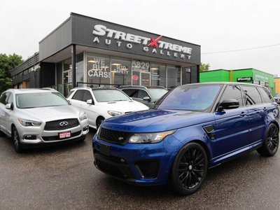 2017 Land Rover Range Rover Sport SVR V8 Supercharged 2YEAR POWE