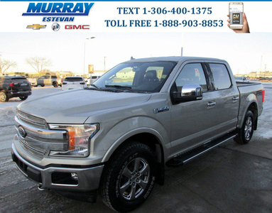 2018 Ford F-150 LARIAT 4WD/ HEAT/COOL LEATHER/TOW PKG/ LOW KMS/