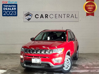 2018 Jeep Compass Sport 4x4| No Accident| Rear Cam| Start Stop|