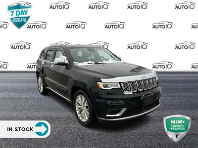 2018 Jeep Grand Cherokee Summit LEATHER SEATS, LOW KMS!!