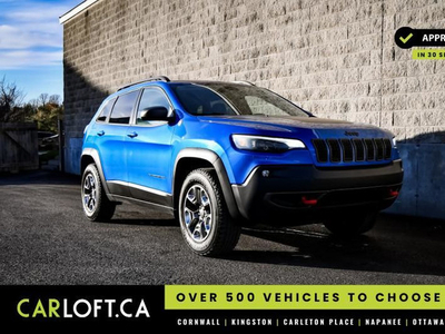 2019 Jeep Cherokee Trailhawk | HEATED LEATHER SEATS/STEERING | R