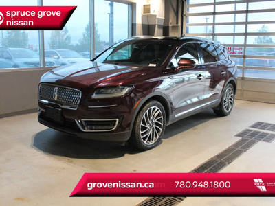 2019 Lincoln Nautilus RESERVE: LEATHER, AWD, HEATED AND COOLED S