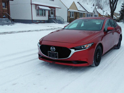 2019 MAZDA 3 GS, A.W.D. I-ACTIV, WITH ONLY 25,000KM,