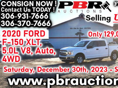 2020 FORD F-150 XLT - PBR Auctions