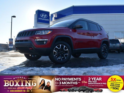 2021 Jeep Compass Trailhawk - 4WD, No Accidents, Leather Seats