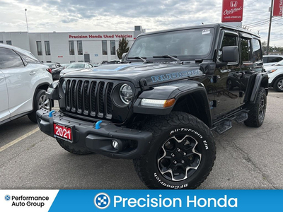 2021 Jeep Wrangler 4xe Unlimited Rubicon Plug In Hybrid - Leath