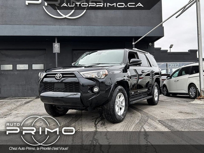 2021 Toyota 4Runner SR5 4WD 7 Passagers Toit Ouvrant Cuir Apple