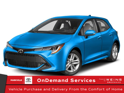 2021 Toyota Corolla Hatchback SE UPGRADE | 2ND SET OF TIRES | HEATED SEATS | WIR