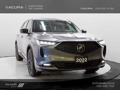2022 Acura MDX A-Spec ACURA CERTIFIED |CLEAN CAR FAX