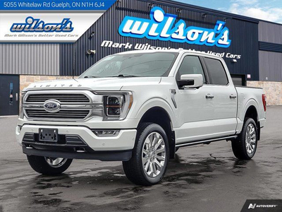 2022 Ford F-150 Limited Crew- Leather, Sunroof