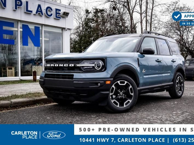 2023 Ford Bronco Sport Outer Banks B&O AUDIO | WIRELESS CHARGING