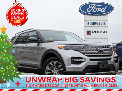 2023 Ford Explorer Limited *301A, 2.3L I4, PANO ROOF, 360 CAM, T