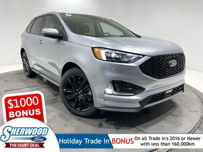 2024 Ford Edge ST Line - 250A, Cold Weather Pkg, Panoramic Roof,