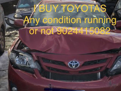 BUYING ALL TOYOTA KIA HYUNDAI VEHICLES ANY CONDITION TEXT FOR IN