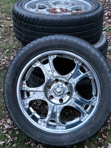Rims and tires for chevy pickup
