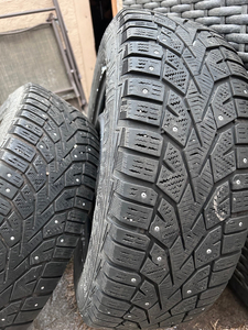 Studded winter tires