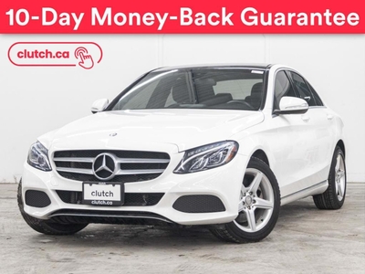 Used 2015 Mercedes-Benz C-Class C 300 w/ Rearview Cam, Bluetooth, Nav for Sale in Toronto, Ontario