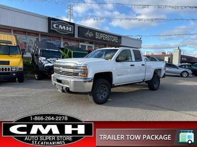 Used 2017 Chevrolet Silverado 2500 HD WT CAM TOW-CTRL LINER for Sale in St. Catharines, Ontario