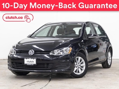 Used 2017 Volkswagen Golf Trendline w/ Connectivity Pkg w/ Apple CarPlay & Android Auto, Cruise Control, A/C for Sale in Toronto, Ontario