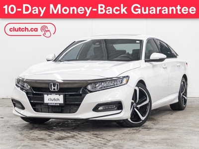 Used 2018 Honda Accord Sport w/ Apple CarPlay & Android Auto, Adaptive Cruise, A/C for Sale in Toronto, Ontario