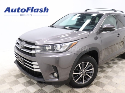 Used 2018 Toyota Highlander XLE, 7 PASSAGERS, CUIR, TOIT-OUVRANT for Sale in Saint-Hubert, Quebec