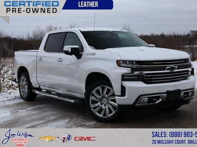 Used 2019 Chevrolet Silverado 1500 High Country LEATHER BACKUP CAMERA for Sale in Orillia, Ontario