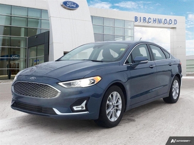 Used 2019 Ford Fusion Titanium Energi PHEV Leather Yes Only 32,000 KM's ! for Sale in Winnipeg, Manitoba
