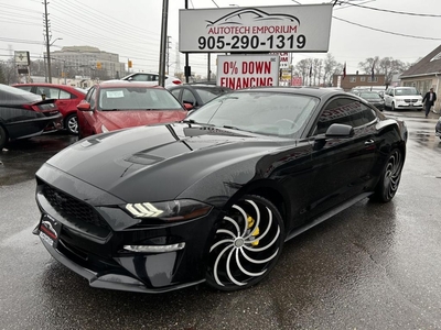 Used 2019 Ford Mustang Ecoboost Premium / Leather / Cooled Seats / Navi / Premium Sound for Sale in Mississauga, Ontario