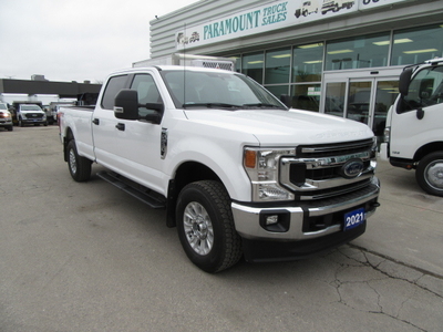 2021 Ford F-250 GAS CREW CAB 4X4 WITH 8 FT LONG BOX