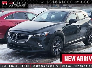 Used 2016 Mazda CX-3 GT - AWD - LOW KMS - TECH PKG - HEATED SEATS - NAV for Sale in Saskatoon, Saskatchewan