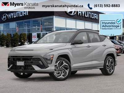 New 2024 Hyundai KONA N Line Ultimate AWD w/Two-Tone Roof NOW IN STOCK!! for Sale in Kanata, Ontario