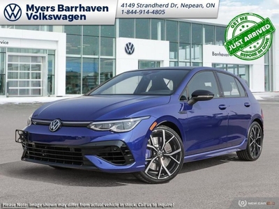 New 2024 Volkswagen Golf R DSG - Leather Seats - Sunroof for Sale in Nepean, Ontario