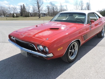 Used 1973 Dodge Challenger 383 4-Speed EFI Southern Car Sold With Warranty for Sale in Gorrie, Ontario