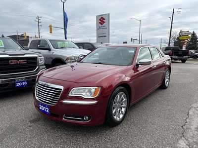Used 2012 Chrysler 300 Limited ~Heated Leather ~Pano Moonroof ~Backup Cam for Sale in Barrie, Ontario