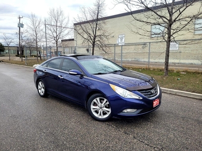 Used 2013 Hyundai Sonata Limited, Low km, Leather Sunroof, Warranty availab for Sale in Toronto, Ontario