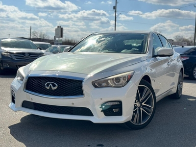 Used 2014 Infiniti Q50 3.7 V6 Sport AWD / CLEAN CARFAX / ONE OWNER for Sale in Bolton, Ontario