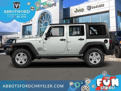 Used 2015 Jeep Wrangler Unlimited SAHARA UNLTD - Uconnect - $160.34 /Wk for Sale in Abbotsford, British Columbia
