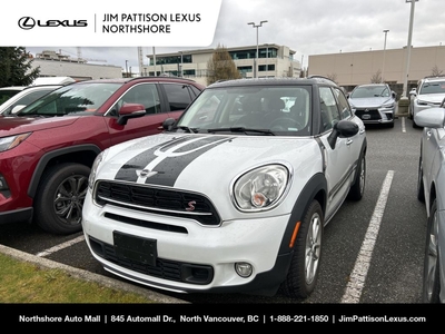 Used 2015 MINI Cooper Countryman S ALL4 / Low Mileage / Local Car / No Accidents for Sale in North Vancouver, British Columbia