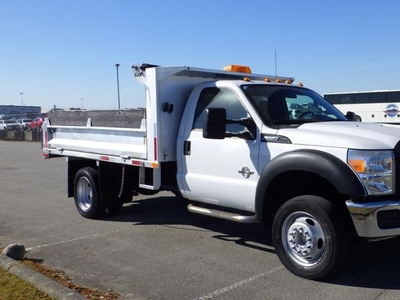 Used 2016 Ford F-550 Regular Cab Dump Truck 2WD Diesel Dually for Sale in Burnaby, British Columbia
