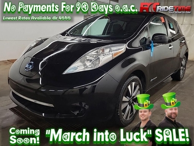 Used 2016 Nissan Leaf SV for Sale in Winnipeg, Manitoba